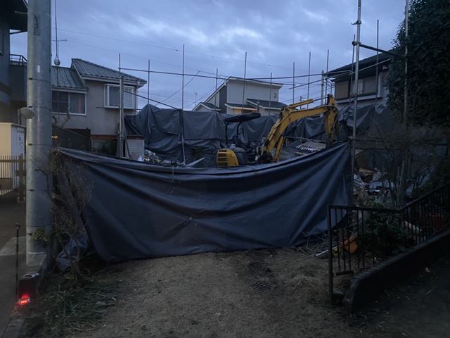 木造2階建て解体工事(東京都町田市木曾東)　工事後の様子です。